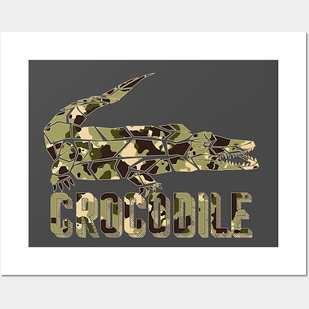 CrocodileStyle Wall Art by ZilanShop